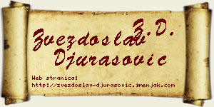Zvezdoslav Đurasović vizit kartica